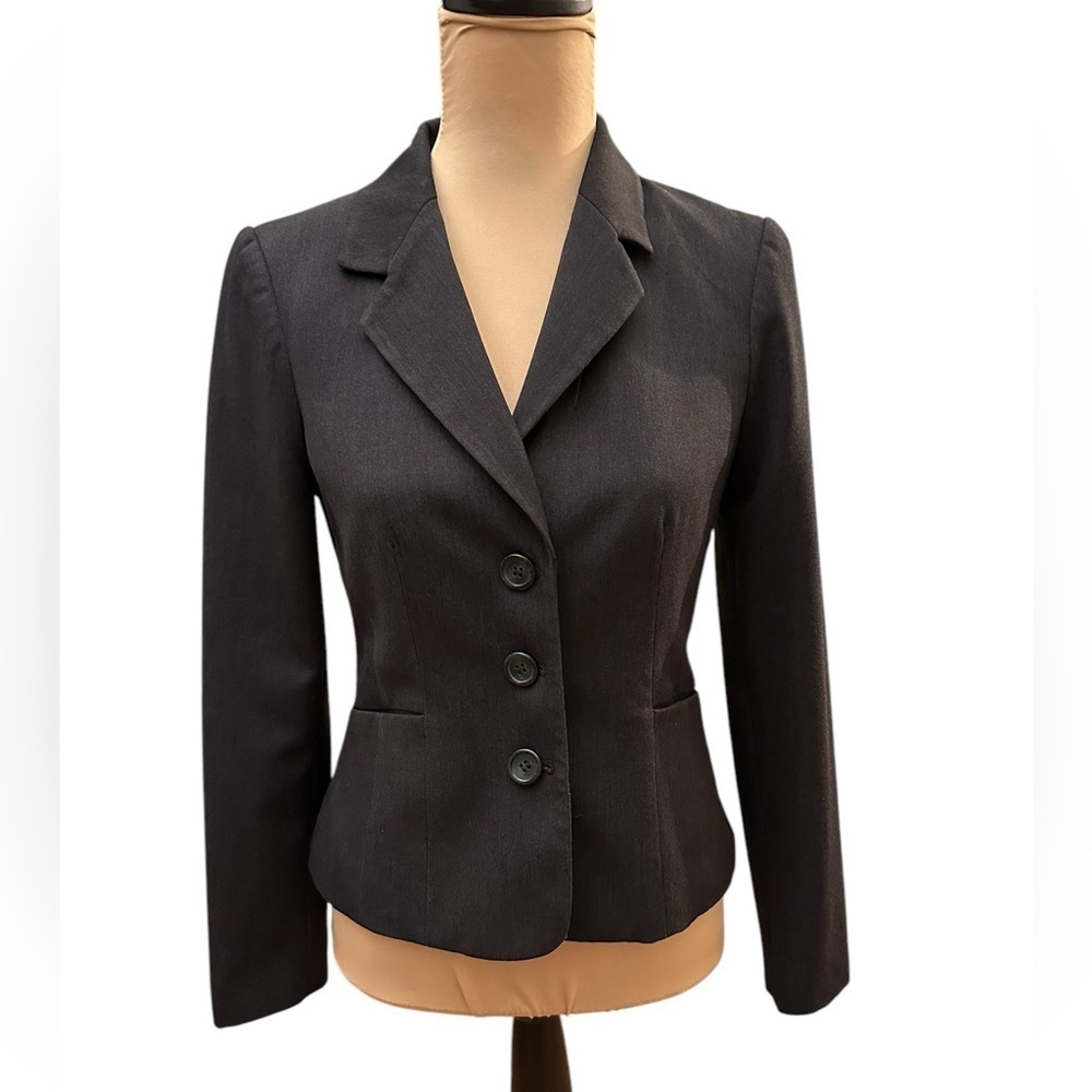 The Limited Dark Gray 3 Button Suit Blazer- Like New